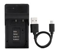 NP-40 USB Chargeur pour Fujifilm FinePix F402, F403, F420, F455, F460, F470, F480, F610, F650, F700, F710, F810, F811, J50, V10, Z1, Z2 Caméra et Plus