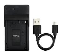 NP-90 USB Chargeur pour Casio Exilim EX-FH100, EX-FH100BK, EX-H10, EX-H15, EX-H20G, EX-H20GBK, EX-H20GSR Caméra et Plus