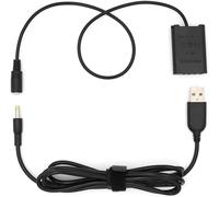 NP-BX1 Adaptateur Secteur USB Batterie factice,Kit de Chargeur de caméra à coupleur CC DK-X1 pour Sony Cybershot DSC-RX1 RX1R RX100 II RX100 III RX100 IV M2 M3 M4 Appareils Photo numériques