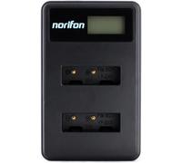 NP-BX1 Double Canal LCD USB Chargeur pour Sony Cyber-Shot DSC-RX100, DSC-RX100 II, DSC-RX100 III, DSC-HX90V, DSC-WX350, DSC-WX500, HDR-AS15 et Plus