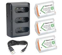 NP BX1 Newmowa Remplacement Batterie (3-Pack) et Rapid 3 canaux Chargeur USB pour Sony NP-BX1 et Sony DSC-RX100, DSC-RX100 II, DSC-RX100M II, DSC-RX100 III, DSC-RX100 IV