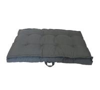NP CRÉATION-Coussin d'assise pour palette uni Pierre - 118 x 80 x 15 cm