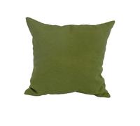 NP CRÉATION-Coussin déco carré en polyester/coton vert Mousse - 40 x 40 x 15 cm