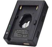 NP-F Plaque Adaptateur de Batterie pour Batterie Sony NP-F980, 970, 750, 550 avec Entrée de Type C, D-Tap, USB-A, Sortie 12 V CC / 8,4 V CC avec Support 1/4"" pour Alimenter Les Caméras