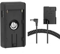 Np-F Plaque D'Adaptateur De Batterie Avec Batterie Factice Ep-5A En-El14 Pour Nik0N D5600 D5500 D5100 D5200 D5300 D3200 D3100 D3300 D3400 Df P7800 P7700 Appareils Photo Reflex Numériques[Z951]