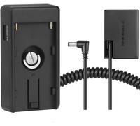 Np-F Plaque D'Adaptateur De Batterie Avec Batterie Factice Lp-E17 Dr-E18 Pour Canon Eos Rebel T7I T6I 760D 8000D T6S Kiss X8I 77D 200D 250D 9000D R10 R8 R50 R100[Z834]