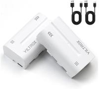 Np-F550 Batterie 2 Pack 2200Mah Batterie De Remplacement Pour Sony F970 F960 F950 F770 F750 F570 F550 F330,Batterie Rechargeable Compatible Avec Godox Neewer Lampe Vidéo Led/Monite[HDM5233977]