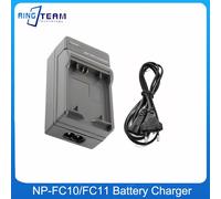 NP-FC11 NP-FC10 FC11 FC10 Batterie AC Chargeur pour Sony Cyber-shot DSC-P10 P12 crevette P3 P5 P7 P8 P9 V1 F77A FX77 DSC-P10L DSC-P8L - Type EU