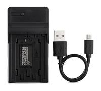 NP-FH50 USB Chargeur pour Sony DCR-DVD108 DCR-DVD610 DCR-DVD105 DCR-HC21 DCR-HC52 DCR-HC38 DCR-SR45 DCR-SR47 DCR-SX85 DCR-SX45 DCR-SX44 HDR-SR11 HDR-SR12 HDR-XR160 Caméra et Plus