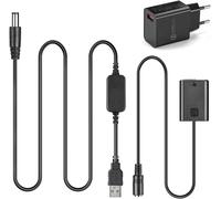 NP-FW50 Dummy Batterie + 5V-8.4V Câble USB Pilote AC-PW20 pour Sony NEX3 NEX 5 7 SLT-A33 A55 SLT-A35 a7/7R a7II a6000 a3000.[O20]