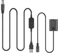NP-FW50 Dummy Batterie + 5V-8.4V Câble USB Pilote AC-PW20 pour Sony NEX3 NEX 5 7 SLT-A33 A55 SLT-A35 a7/7R a7II a6000 a3000.[O40]
