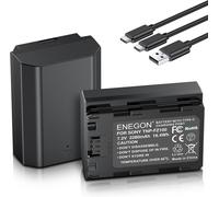 NP-FZ100 2 Pack USB-C Direct Charge 2280mAh Replacement Battery for Sony NP-FZ100, Compatible with A7 III/iv, Alpha 9/a9 III, Alpha 7 III/iv, Alpha 9 Batteries
