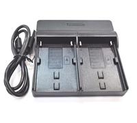 NP-QM50 Chargeur de batterie double USB NP-FM90 pour Sony DCR-TRV285E DVD200 TRV325 TRV520E DVD91E DVD100 TRV530E PC6E TRV725 TRV25 PC100 PC104 CCD-TR718E TRV599E E TRV21 8E TRV930 TRV201