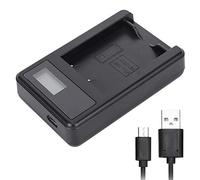 NP-W126 Chargeur de Batterie d'appareil Photo USB à Fente Unique avec écran LCD pour Fuji HS30EXR HS33EXR HS35EXR HS50EXR X-PRO1 X-PRO2 X-A1 X-A2 X-A3 X-E1 X-E2 X-E2S X-M1 X-T1 X- T2 X-T10