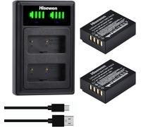 NP-W126 NP-W126S 2Pack Batteries pour Fujifilm X-T50 X-M5 X100F X100V X100VI X-T100 X-S10 X-A5 X-A10 X-E4 X-Pro3 X-T1 X-T2 X-T3 X-T10 X-T30