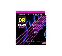 DR NPE-9-46 - Hi-Def Neon - Pink, jeu guitare électrique, Light à Medium 9-46 G