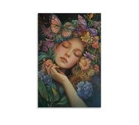 NPEJLCIGH Believe in The Beauty of Now Décoration murale moderne à suspendre - Impression murale artistique 20 x 30 cm