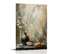 NPEJLCIGH Peinture artistique zen nature morte pour salles spirituelles et relaxantes - Décoration murale moderne à suspendre - 30 x 45 cm