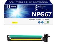 NPG67 Unité de Tambour de Remplacement Haute Capacité pour Canon ImageRUNNER IR C3020 C3320 C3325 C3330 C3520 C3525 C3530 C3020i C3520i Imprimantes, 100000 Pages,Yellow-1 Pack
