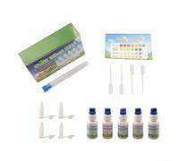 NPK Kit d'analyse du sol 10 ml Test rapide Agriculture | Détermination exacte du pH, pour un choix idéal d'engrais, adapté à tous les types de sol, résultats rapides dans un usage