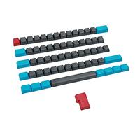 NPKC Jeu de touches vierges personnalisées 62 60 % ISO Profil OEM PBT épais pour Cherry MX Switches Clavier de jeu mécanique (clavier uniquement)