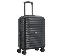NPLE Krypton Trolley S Extensible Bagage à Main 55 x 40 x 20 cm avec TSA, fermeture éclair extensible 5 cm 35/41 L, super léger 2,4 kg, Noir , Bagaglio a mano 55x40x20cm, Krypton