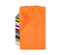 Npluseins Drap-housse en microfibre - Respirant et hypoallergénique 1519.2192, Microfibre, 100 % polyester., terra, ca. 140-160 x 200 cm