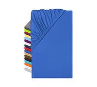 Npluseins Drap-housse en microfibre - Respirant et hypoallergénique 1519.2192, Microfibre, 100 % polyester., bleu roi, ca. 120 x 200 cm