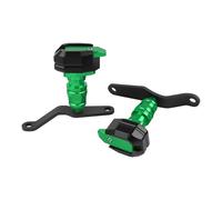 NPNGLCKCVF Cadres de Moto pour Kawasaki Z1000 SX Z1000 SX Z 1000 SX 2017-2022 Protection Contre Les Chutes Cadre Moteur Moto Crash Slider Pad Guard Protector Curseurs de Moto(Vert)