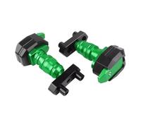 NPNGLCKCVF Cadres de Moto pour Z750 Z 750 2007-2013 2012 2011 2010 Protection Contre Les Chutes Moto Cadre Coulissant Carénage Garde Crash Pad Protector Curseurs de Moto(Vert)