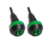 NPNGLCKCVF Cadres de Moto pour ZX6R ZX 6R ZX-6R 2006-2019 Curseurs Cadre Crash Pad Falling Protector Guard Engine Protection Sliders Cover Curseurs de Moto(Vert)