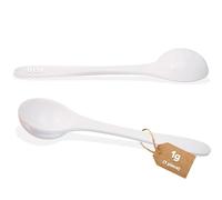 NPOW Cuillère à mesurer en plastique, cuillère à médicaments, résistante et passe au lave-vaisselle, petite cuillère à mesurer, cuillère à doser 1 g ou 1 ml (1 pièce)