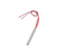NPQRKJYH Caloduc électrique à extrémité unique, Tube de 10mm, 100W/250W/320W, élément de résistance chauffante à cartouche électrique, AC110V/220V/380V, 2 pièces(220V,304SUS 250W 10x80mm)