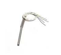NPQRKJYH Cartouche chauffante basse pression 8mm 90~130mm, 2 pièces, 100/110/120/135/145W, Tube chauffant à une extrémité, élément de résistance 316SUS(24V,316SUS 100W 8x90mm)