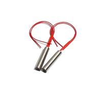 NPQRKJYH Cartouche chauffante cylindrique, 2 pièces, 16mm 30~70mm, AC110/220/380V, Tube chauffant SUS 120W/160W/200W/240W/280W, élément électrique(220V,201SUS 200W 16x50mm)