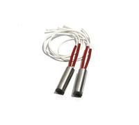NPQRKJYH Cartouche chauffante cylindrique à une extrémité, 2 pièces, 8mm 30~70mm, 304SUS 110/220/380V 70/100/130/150/180W, partie électrique(380V,304SUS 130W 6x50mm)