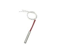 NPQRKJYH Cartouche chauffante électrique AC110V/220V/380V, 6mm/0.236 ", diamètre thermique 90mm de longueur, élément de résistance chauffante, 2 pièces(380V,304SUS 6x90mm 170W)