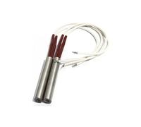 NPQRKJYH Cartouche chauffante tubulaire 12.5mm 80~150mm, 110/220/380V, 304SS, tuyau de chauffage électrique 310/330/390/470/580W, pièce de résistance, 2 pièces(220V,304SS 470W 12.5x120L)