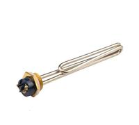 NPQRKJYH DN25 1.0 "bride chauffage tubulaire Sauna tête vis rabattable-1.5KW/2KW/3KW SS201 résistance électrique chaleur for le chauffage des liquides(4000W 220V)