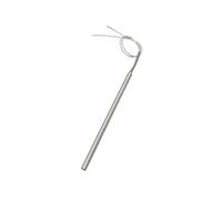 NPQRKJYH Élément chauffant à cartouche 400w 220V, 2 pièces, Tube 9.5mm Dia.180mm de longueur AC110/380V 550W/700W for appareils ménagers(220V Tube 9.5x180mm,201SUS 400W)