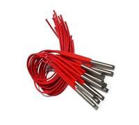 NPQRKJYH Élément chauffant à cartouche cylindrique de 8mm, 10 pièces, moule chauffant à cartouche filaire 50/52/55/58/60mm 100W/110W/120W 110V/220V(380V,100W 8x50mm)