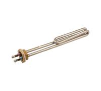 NPQRKJYH Élément chauffant à eau repliable DN25 BSP, bride 1kw/2kw/3kw/4kw, filetage en laiton de 1 ", accessoires de chauffage électrique, tubula à Immersion(2000W 380V)