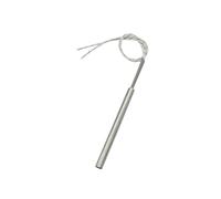 NPQRKJYH Élément chauffant à Tube 12x100mm, 2 pièces, AC110V/220V/380V, cartouche chauffante à une extrémité, 300W/400W/500W(110V,304SUS 400W 12x100mm)