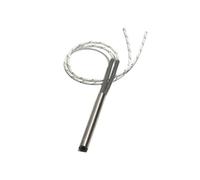 NPQRKJYH Tube chauffant à une extrémité, 2 pièces, 13mm 150~300mm 12V/24V, 270W/330W/360W/460W/550W, élément de résistance 316SUS(24V,316SUS 330W 13x180mm)