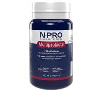 NPRO NPRO MULTIPRObiota 30cap. - complément alimentaire sous forme de gélules, boîte de 30 gélules, contribue au fonctionnement normal de l’organisme au quotidien et devient un allié fiable dans la ro