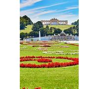 NPRZM Château de Schönbrunn à Vienne, kit de peinture diamant 5D à faire soi-même, par numéros, décoration murale unique, 50 x 60 cm
