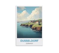 NPRZM Plaque en métal, Îles Féroé, Danemark, décoration murale, pour maison, salle à outils, bar, club, restaurant, café, 15 x 30 cm