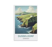 NPRZM Plaques en tôle rétro Îles Féroé Danemark, style vintage personnalisé, plaque en tôle rétro, panneau personnalisé pour mur extérieur, intérieur, rue, bureau 20 x 30 cm