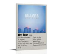 NPSFXC Hot Fuss The KillersWall Art Peinture décorative minimaliste moderne affiche imperméable facile à entretenir pour salon, chambre à coucher, arrière-plan mural pour améliorer le style, 50 x 75