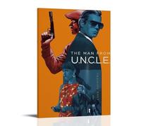 NPSFXC The Man from U.N.C.L.E.Art mural moderne minimaliste peinture décorative imperméable facile à entretenir pour salon, chambre à coucher, arrière-plan mural pour améliorer le style, 60 x 90 cm